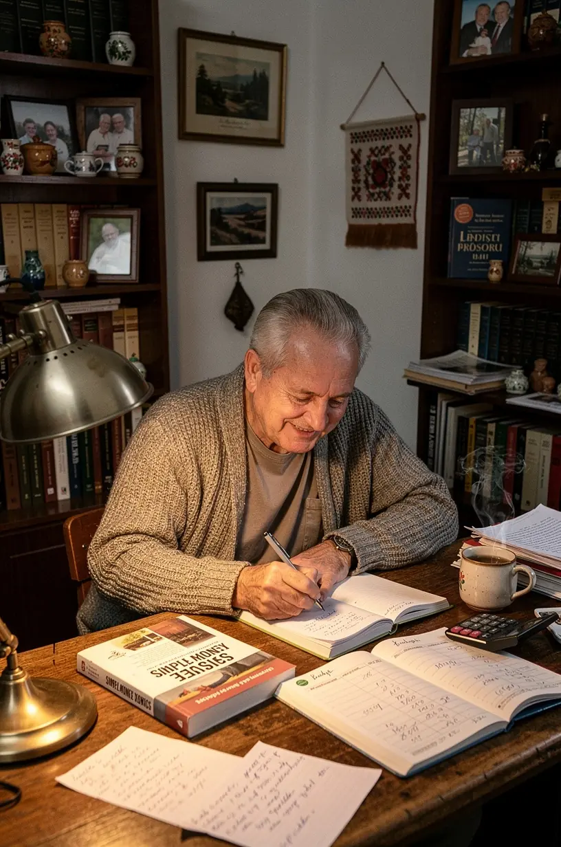 Okostelefon képernyőjén megnyitott személyes pénzügyi alkalmazás felülete.